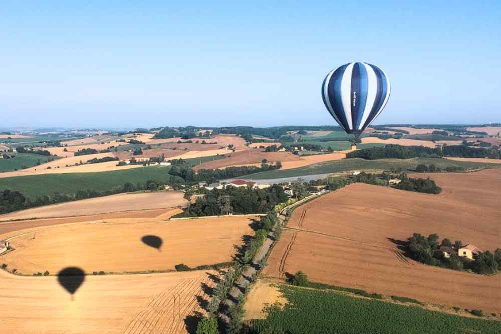 Baptême en montgolfière